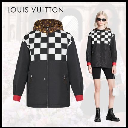 Louis Vuitton Monogram Nylon Logo Jackets 1A82FU 