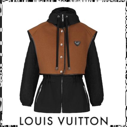 Louis Vuitton 2020 SS Bi Material Hooded Parka 1A60OE 
