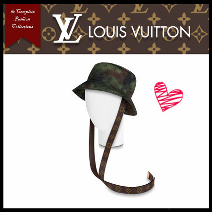 Louis Vuitton MONOGRAM Unisex Blended Fabrics Street Style Bucket Hats MP2726 