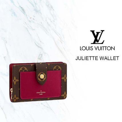 Louis Vuitton 2020 21AW Monogram Leather Folding Wallet Folding Wallets 