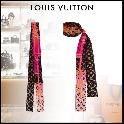 Louis Vuitton 2020 SS Monogram Casual Style Silk Elegant Style Logo M76349 