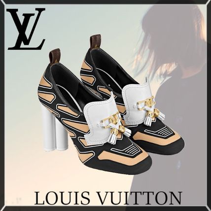 Louis Vuitton MONOGRAM 2020 SS Monogram Leather Logo Loafer  Moccasin Shoes 1A7TYY 