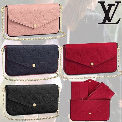 Louis Vuitton MONOGRAM EMPREINTE 2020 SS Felicie Pochette M63700 M64064 M64099 M67856 