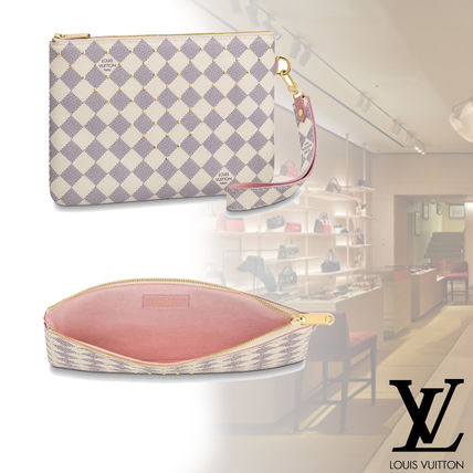 Louis Vuitton DAMIER AZUR 2020 SS City Pouch N60253 