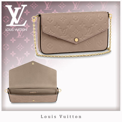 Louis Vuitton MONOGRAM EMPREINTE 2020 SS Felicie Pochette M68697 