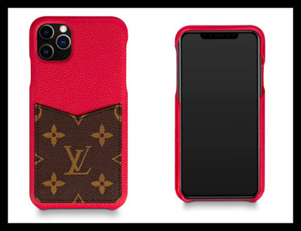 Louis Vuitton Monogram Leather Logo Smart Phone Cases 