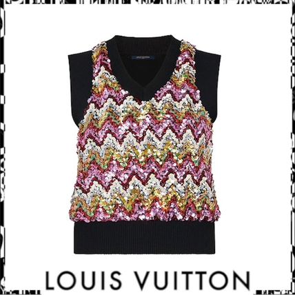 Louis Vuitton 2020 SS A Sleeveless V Neck Top 1A7UCX 
