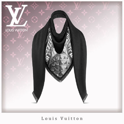 Louis Vuitton 2020 Cruise Lv Buildings Monogram Shawl MP2585 