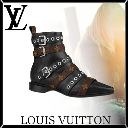 Louis Vuitton MONOGRAM 2020 SS Jumble Flat Ankle Boot 1A671W 