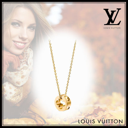 Louis Vuitton MONOGRAM 2020 SS 18K Gold Necklaces  Pendants Q93674 