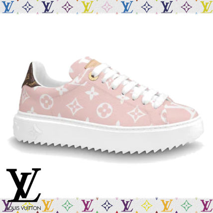 Louis Vuitton 2020 SS Monogram Casual Style Low Top Sneakers 1A5U0X 