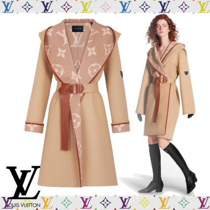 Louis Vuitton 2020 SS Hooded Wrap Coat 1A60YW 