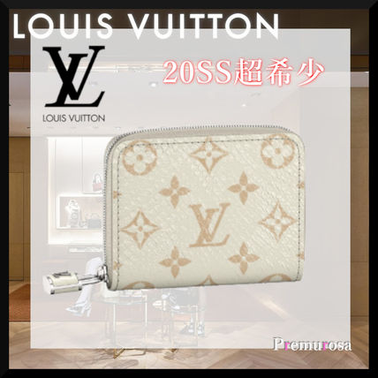Louis Vuitton 2020 SS Monogram Unisex Leather Long Wallet Small Wallet Logo N97726 