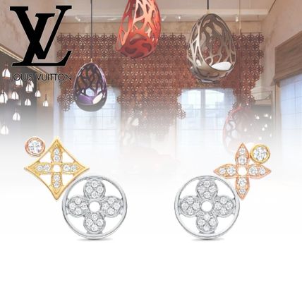 Louis Vuitton 2020 SS Idylle Blossom Studs 3 Golds And Diamonds Q96835 