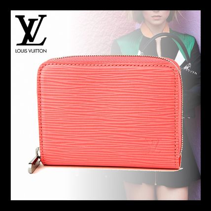 Louis Vuitton ZIPPY COIN PURSE Plain Long Wallet Small Wallet Logo Coin Cases 