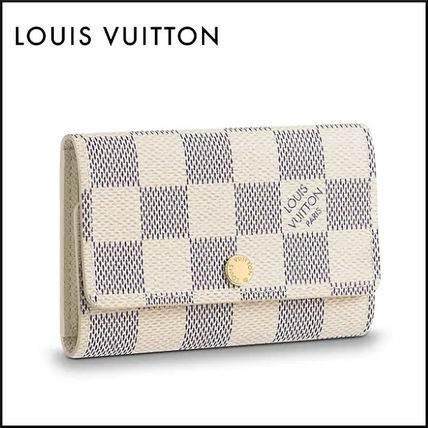 Louis Vuitton DAMIER AZUR 2020 SS 6 Key Holder N61745 