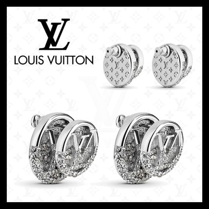 Louis Vuitton MONOGRAM L To V Earrings M69588 