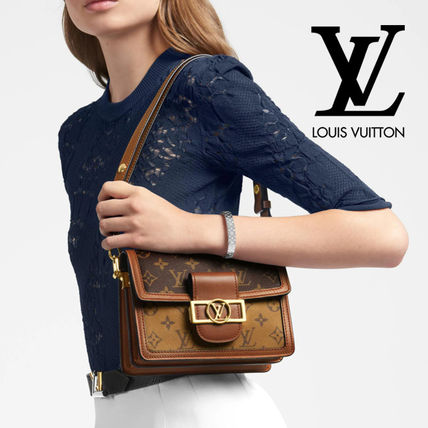 Louis Vuitton MONOGRAM Monogram Canvas Blended Fabrics 2WAY Bi color Shoulder Bags 