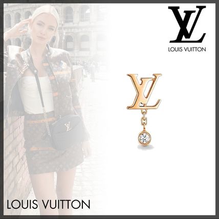 Louis Vuitton Idylle Blossom Lv Ear Stud Pink Gold And Diamond Q96549 