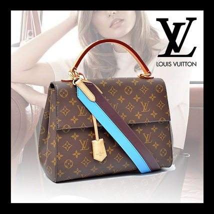Louis Vuitton MONOGRAM Monogram Unisex 2WAY Leather Logo Shoulder Bags 