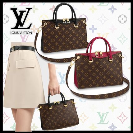 Louis Vuitton PALLAS Monogram Casual Style Unisex Calfskin 2WAY Crossbody Logo M44462 M42960 