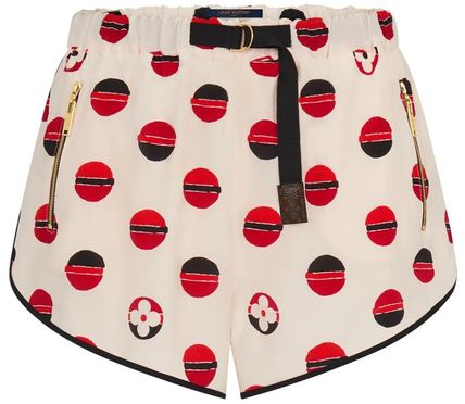 Louis Vuitton 2020 21AW Short Dots Casual Style Silk Elegant Style Shorts 