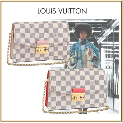 Louis Vuitton DAMIER AZUR 2020 SS Other Plaid Patterns Canvas Blended Fabrics 2WAY Bi color 
