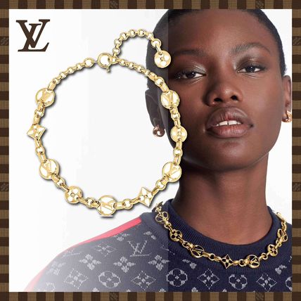 Louis Vuitton MONOGRAM 2020 21AW Costume Jewelry Casual Style Blended Fabrics Flower M69621 