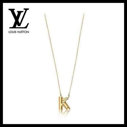 Louis Vuitton 2020 SS Lv  Me Necklace Letter K M61066 