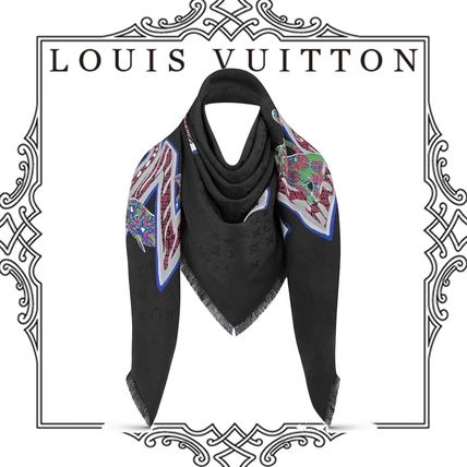 Louis Vuitton MONOGRAM Abc Monogram Shawl M76091 