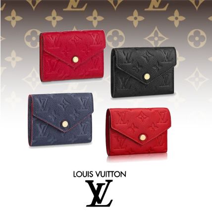 Louis Vuitton MONOGRAM EMPREINTE 2019 SS Victorine Wallet M64577  M64061  M64060  M63701 