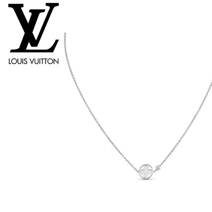Louis Vuitton Idylle Blossom Pendant White Gold And Diamond Q93279 