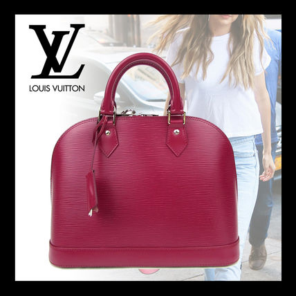 Louis Vuitton EPI Plain Leather Crossbody Logo Handbags 