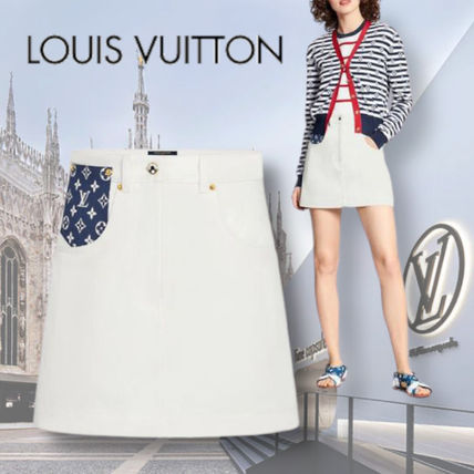 Louis Vuitton MONOGRAM 2020 SS Lv Escale Mini Skirt 1A7UNG 