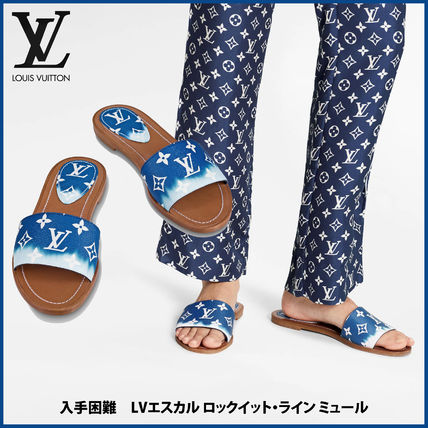 Louis Vuitton 2020 SS Logo Sandals 