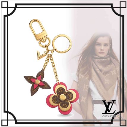 Louis Vuitton 2019 SS Blooming Flowers Bag Charm And Key Holder M63084 