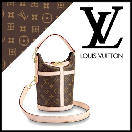 Louis Vuitton 2020 21AW Monogram Canvas 2WAY Leather Elegant Style Shoulder Bags M43587 