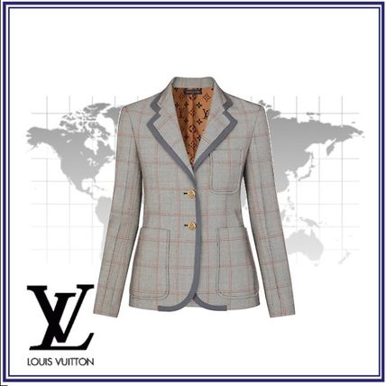 Louis Vuitton 2020 Cruise Wool Medium Elegant Style Jackets 