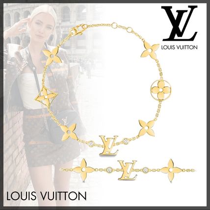 Louis Vuitton Idylle Blossom Monogram Bracelet Yellow Gold And Diamonds Q95588 