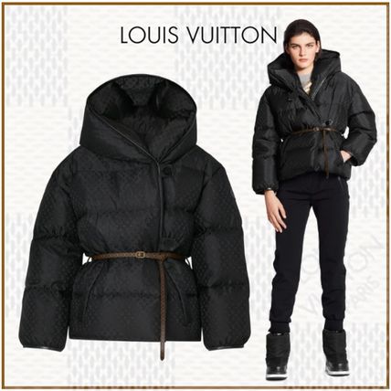 Louis Vuitton MONOGRAM 2020 21AW Monogram Unisex Wool Nylon Blended Fabrics Street Style Logo 