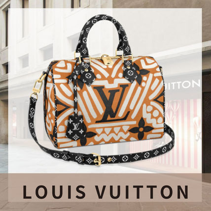 Louis Vuitton MONOGRAM 2020 21AW Monogram Canvas Blended Fabrics 2WAY Bi color Leather M56588 