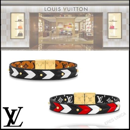 Louis Vuitton 2020 21AW Casual Style Leather Elegant Style Bracelets 