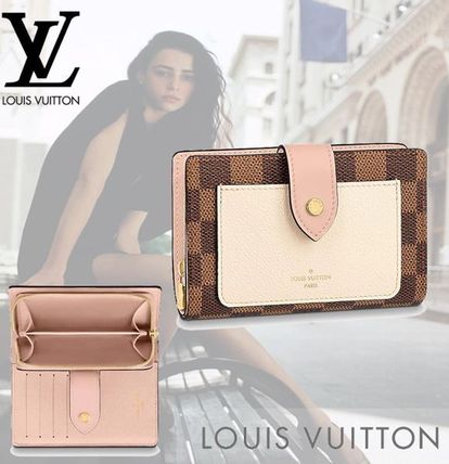 Louis Vuitton Leather Folding Wallets N60380 