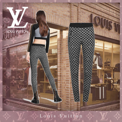 Louis Vuitton 2020 21AW Casual Style Nylon Street Style Long Elegant Style Bottoms