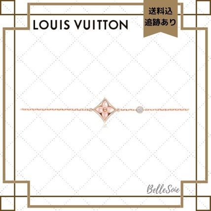 Louis Vuitton 2020 21AW Flower 18K Gold Bracelets Q95538 