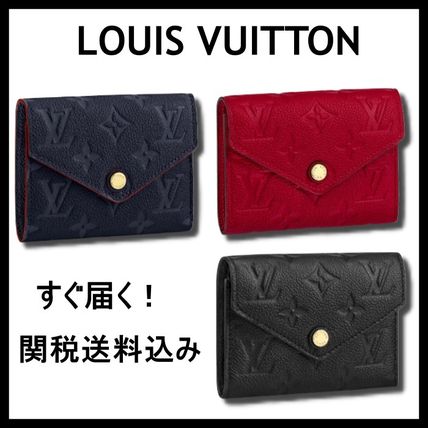 Louis Vuitton MONOGRAM EMPREINTE Victorine Wallet M64060 M63701 M64577 