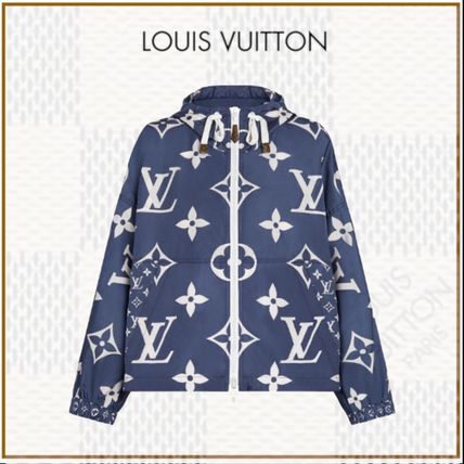 Louis Vuitton MONOGRAM 2020 SS Monogram Unisex Nylon Street Style Bi color Long Sleeves 
