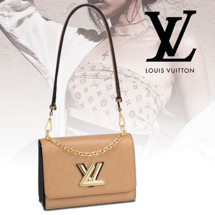 Louis Vuitton TWIST 2020 SS Casual Style Blended Fabrics 2WAY Chain Plain Leather M51884 