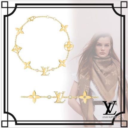 Louis Vuitton 2020 SS Casual Style Party Style 18K Gold Elegant Style Bracelets Q95588 