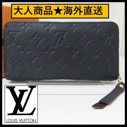 Louis Vuitton ZIPPY WALLET Monogram Plain Logo Long Wallets